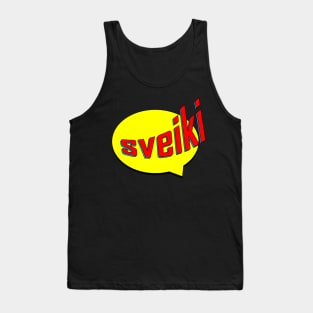 Sveiki Caption Tank Top